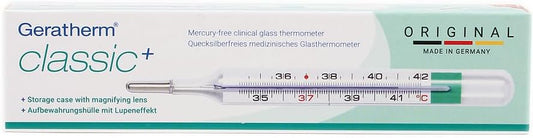 Analogue Thermometer, Geratherm Classic Xl. Easy To Read Measuring Results Thanks To Magnifying Case!