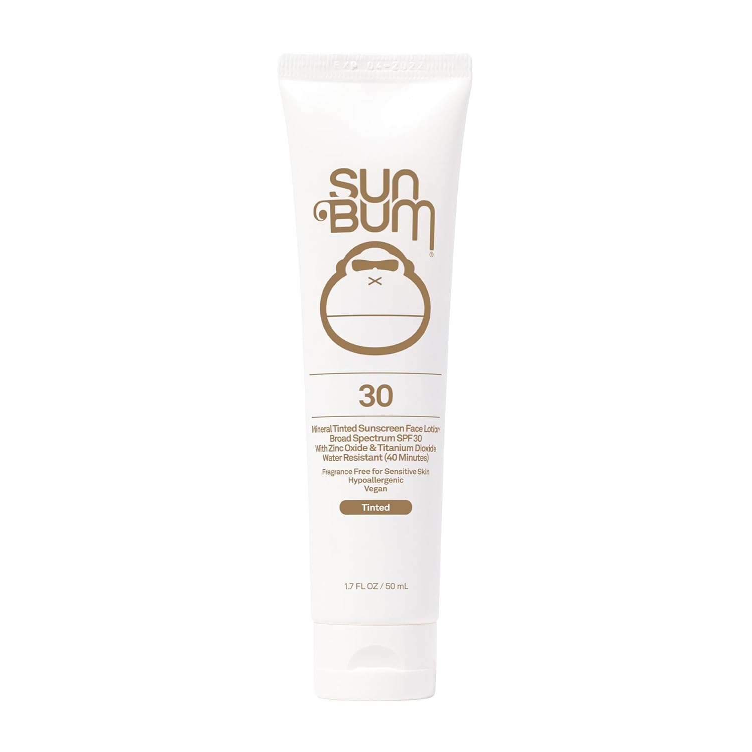 Sun Bum Mineral Spf 30 Tinted Sunscreen Face Lotion | Vegan And Hawaii 104 Act Compliant (Octinoxate & Oxybenzone Free) Broad Spectrum Natural Sunscreen With Uva/Uvb Protection | 1.7 Oz