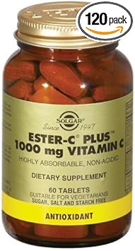 Solgar Ester-C Plus 1000mg 60 Tab 2-Pack