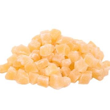 Gerbs Dried Pineapple Cubes, 2 LBS - Preservative Free & Unsulfured - Top 14 Food Allergy Free & Non GMO - Product of Thailand