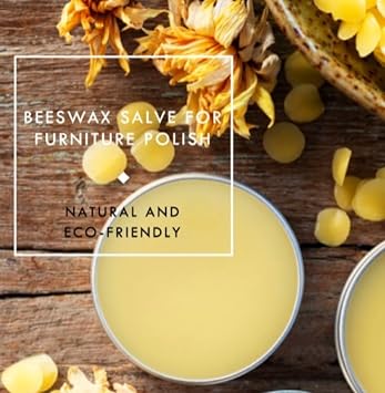 Benami Beeswax Unscented Beeswax Furniture Polish - Enrich and Protect Furniture, Cabinets, Cutting Board and Butcher Block