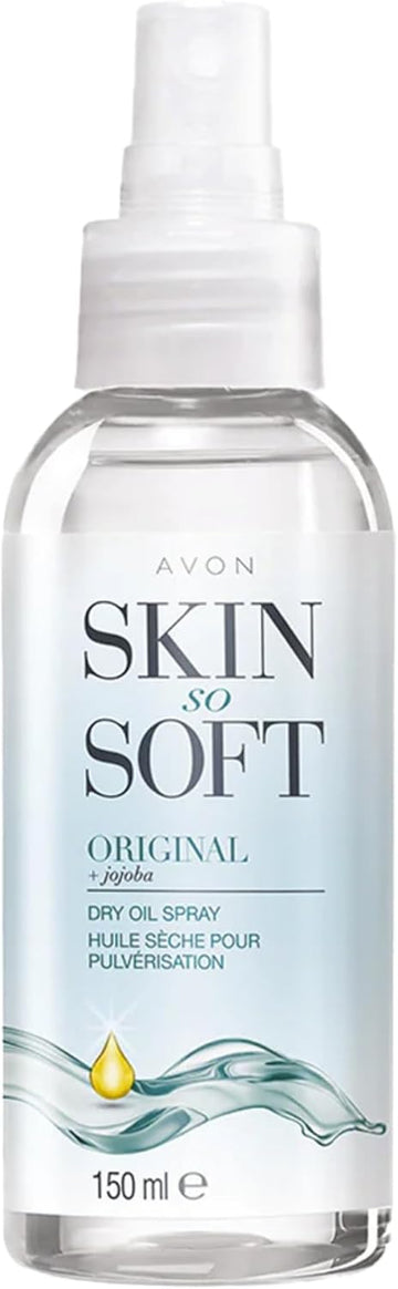 Avon Skin So Soft Dry Oil Spray 150Ml | Locks In Moisture | Formulated With Jojoba Oil And Vitamin E | Quick Dry Formula | Cruelty Free