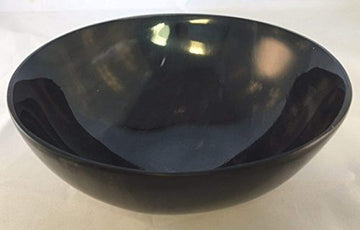 Parker Genuine Ox Horn Palm Lathering Shave Bowl