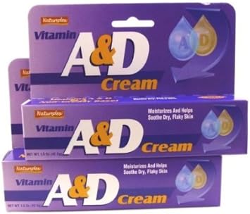 2X Natureplex Vitamin A & D Cream 1.5 oz Diaper Rash Cuts Burns Chapped Skin Good Product quality!! : Baby