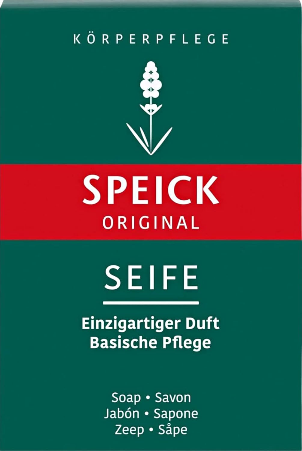 Speick 10X100G Original Soap - Enriched With Lavender Oil And A Wax Cream With Honey, Beeswax And Moisturizing Glycerin/Germany : Beauty & Personal Care
