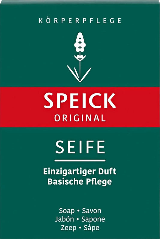 Speick 10X100G Original Soap - Enriched With Lavender Oil And A Wax Cream With Honey, Beeswax And Moisturizing Glycerin/Germany : Beauty & Personal Care