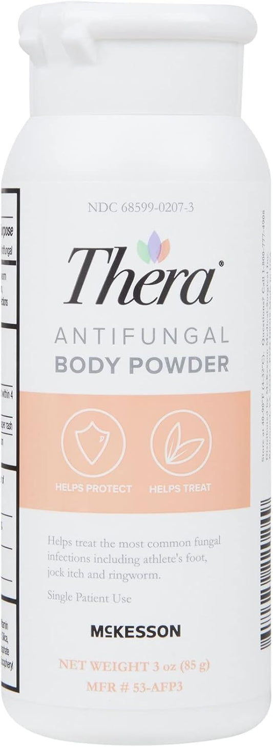 Thera 2% Miconazole Nitrate Powder Antifungal 3 Oz. Shaker Bottle 2 Ct