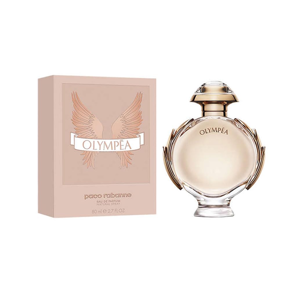Paco Rabanne Olympea 3-Piece Set For Women, (2.7 Oz Eau De Parfum Spray + 3.4 Oz Body Lotion + 0.33 Oz Eau De Parfum Travel Spray)