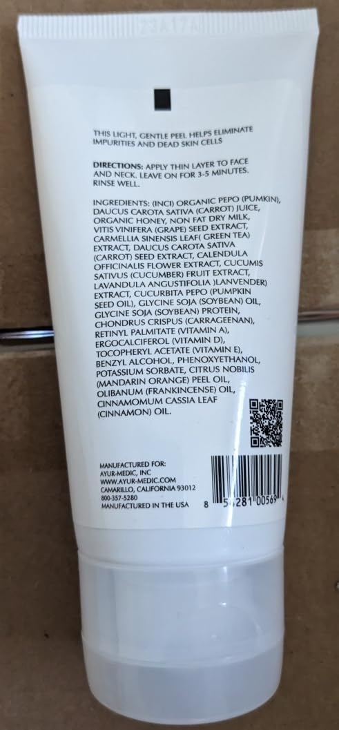 Ayur-Medic Pumpkin Exfoliant (2.5 Oz)
