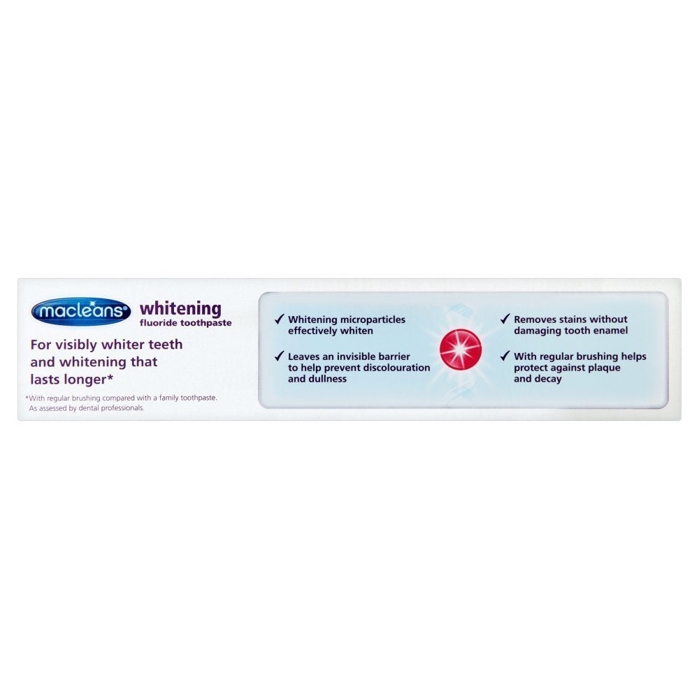 Macleans Whitening Toothpaste Tube, 100 Ml