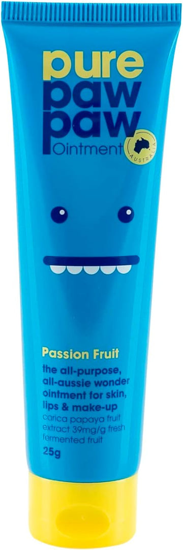Pure Paw Paw Australian Ointment With Passion Fruit To Smooth And Soothe, Suitable For Lips, All Skin Types And Makeup 25G
