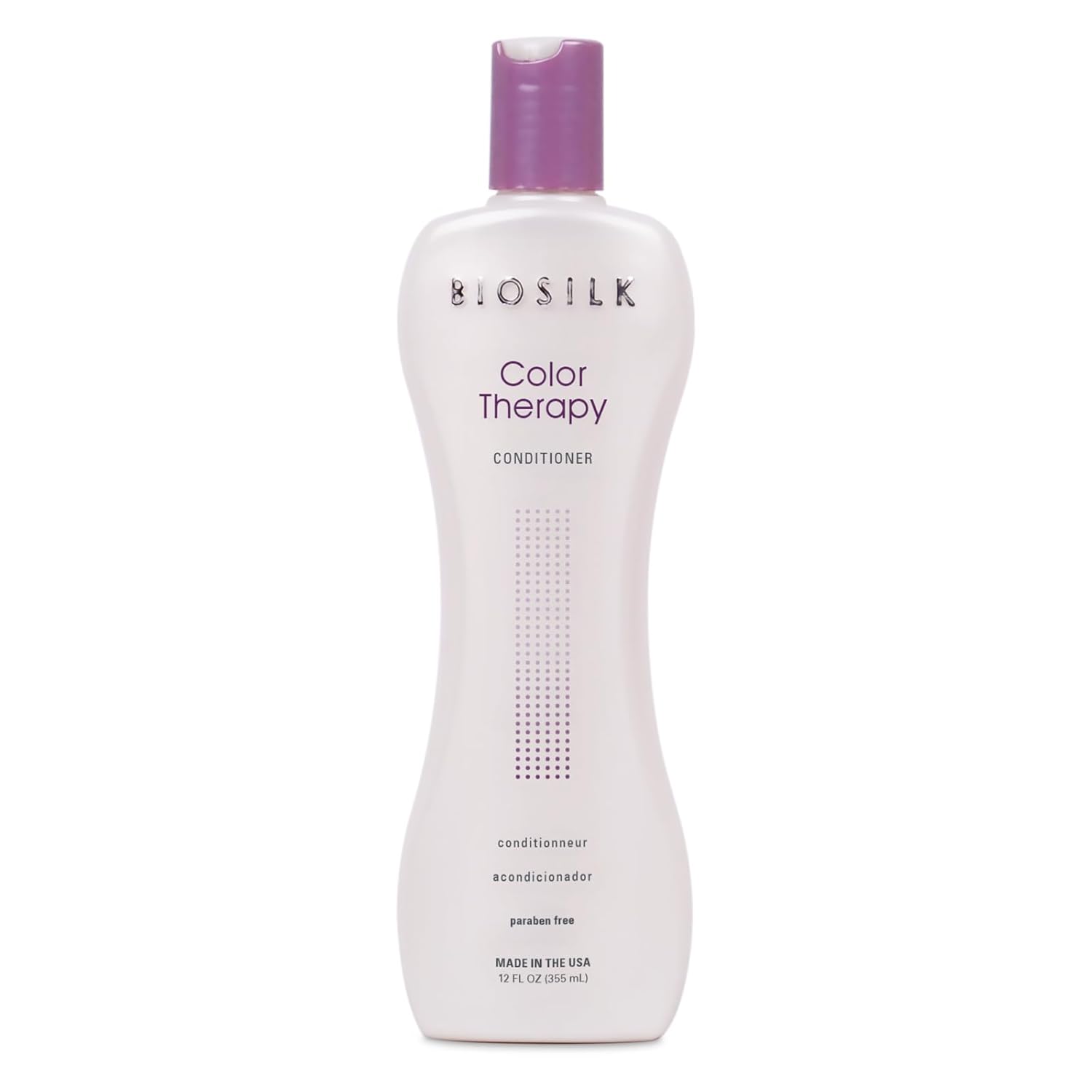 Biosilk Color Therapy Shampoo, Gently Cleanses Without Stripping Hair Color, Color Protection While Cleansing, Sulfate, Paraben & Cruelty-Free, 12 Oz