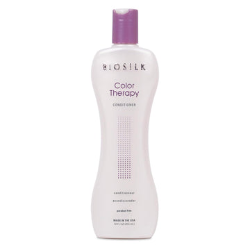 Biosilk Color Therapy Shampoo, Gently Cleanses Without Stripping Hair Color, Color Protection While Cleansing, Sulfate, Paraben & Cruelty-Free, 12 Oz