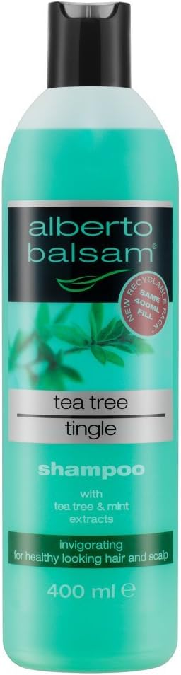 Alberto Balsam Tea Tree Shampoo, 400Ml, 400Ml