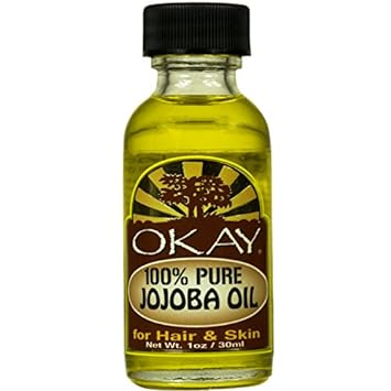Okay 100% Pure Jojoba Oil, 1 oz (Pack of 2)