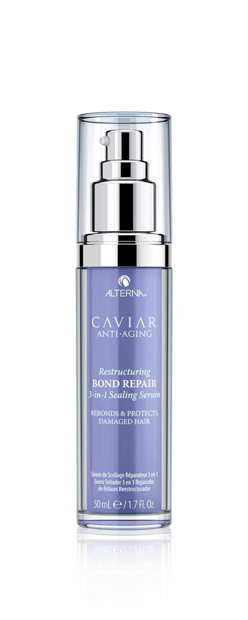 Alterna Caviar Anti-Aging Restructuring Bond Repair Leave In Hair Serum Treatments For Damaged Hair | Sulfate Free, Paraben Free