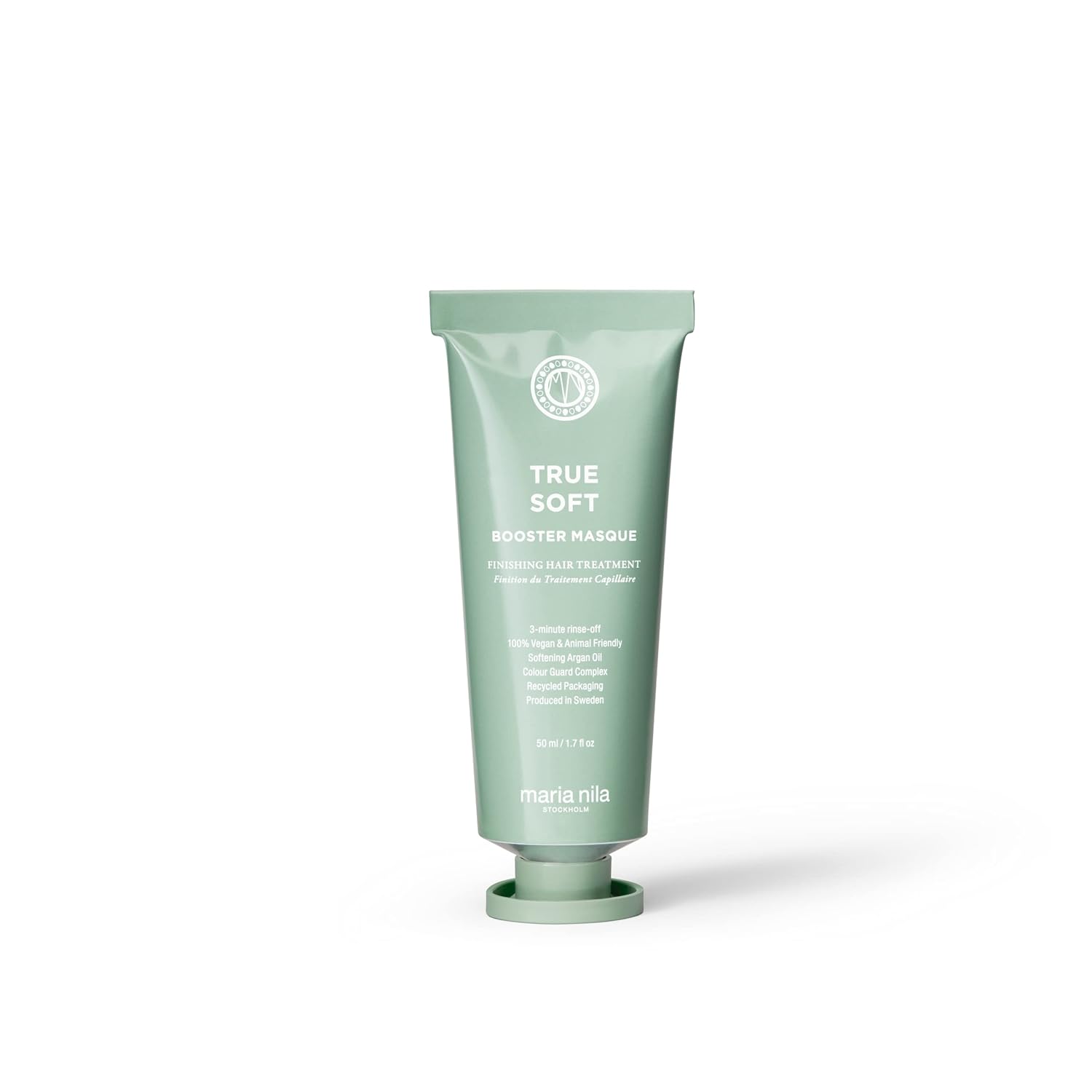 Maria Nila True Soft, Booster 1.7 Fl Oz, For Dry Hair, Easily Absorbed, Remoisturises & Reduces Frizz, 100% Vegan & Sulfate/Paraben Free