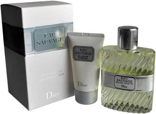 Eau Sauvage By Dior Eau De Toilette Spray 100Ml & Shower Gel 50Ml