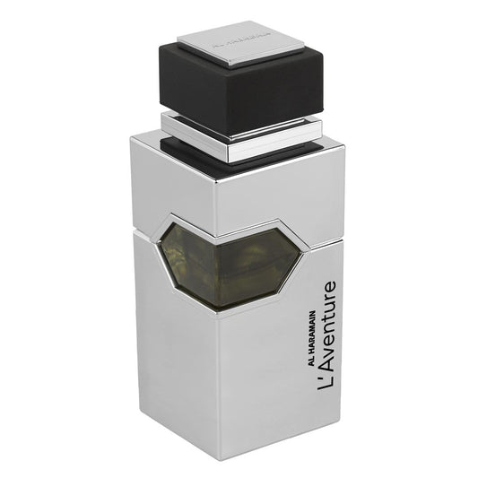 Al Haramain L'Aventure - Arabian Perfume For Men - Long Lasting Fragrance With Notes Of Lemon, Bergamot, Jasmine, Musk, Patchouli, And Amber - Arabic Eau De Parfum - 6.76 Oz Edp Spray
