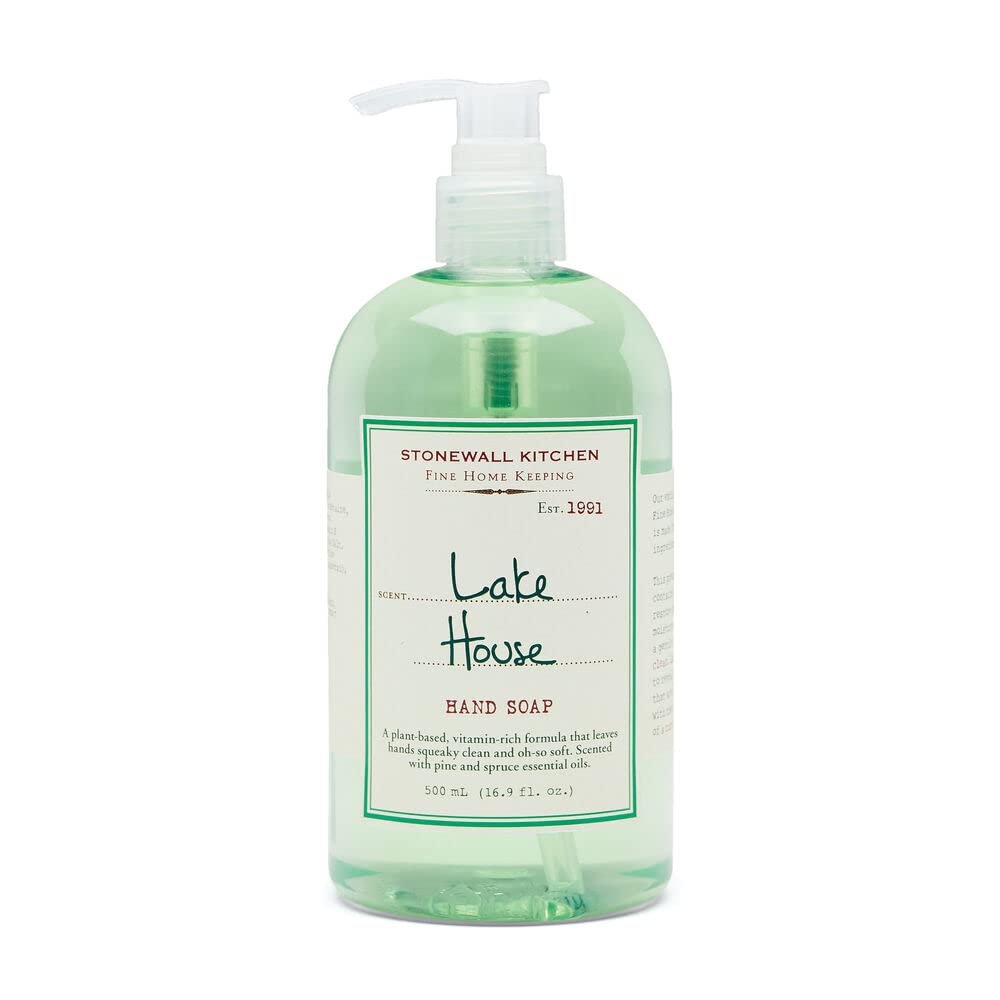 Stonewall Kitchen Lake House Hand Soap, 16.9 ounces (Pack of 2)
