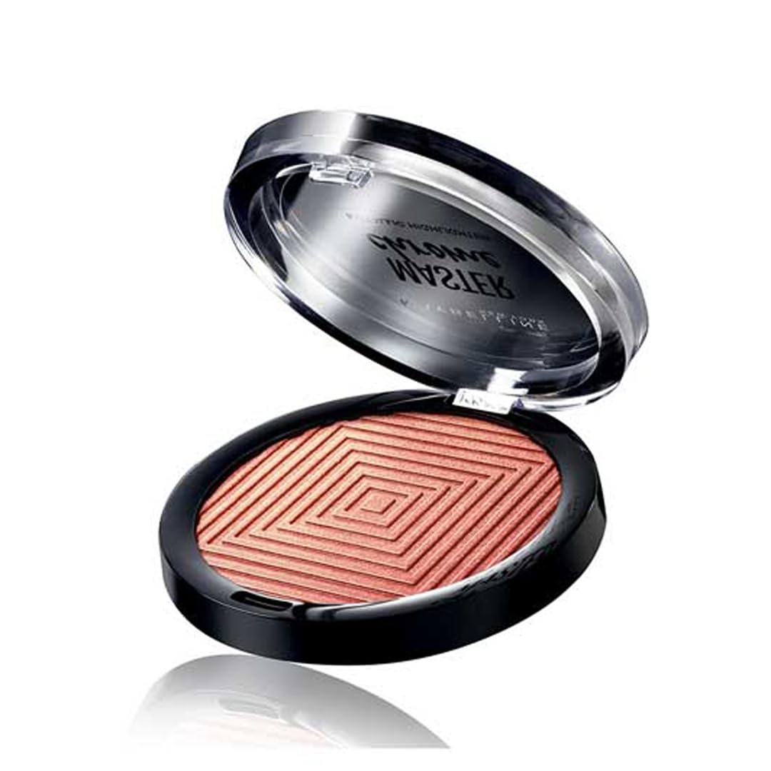 Maybelline New York Facestudio Master Chrome Metallic Highlighter Makeup, Molten Rose Gold, 0.24 oz. : Beauty & Personal Care