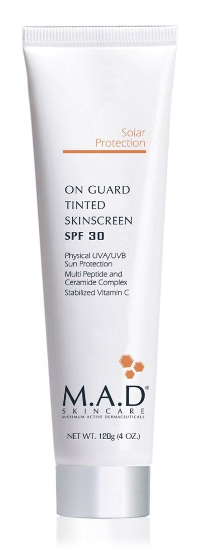 M.A.D Skincare Solar Protection: On Guard Tinted Skinscreen Spf 30-120G : Beauty & Personal Care