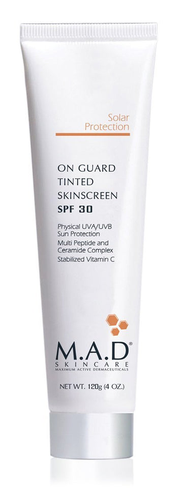 M.A.D Skincare Solar Protection: On Guard Tinted Skinscreen Spf 30-120G : Beauty & Personal Care