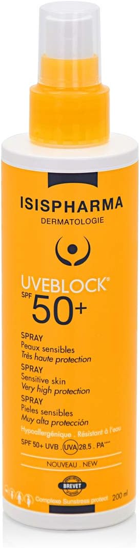 Isispharma Uveblock Spf50+ Very High Protection Spray 200 Ml