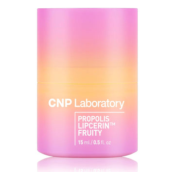 Cnp Honey Lip Butter (0.5 Fl.Oz / 15Ml) - Propolis Lipcerin™ Fruity Flavor, Hydrating Overnight Manuka Lip Balm & Mask, Long Lasting, Gentle Exfoliation, Hygienic Twist Dispenser, Korean Skin Care