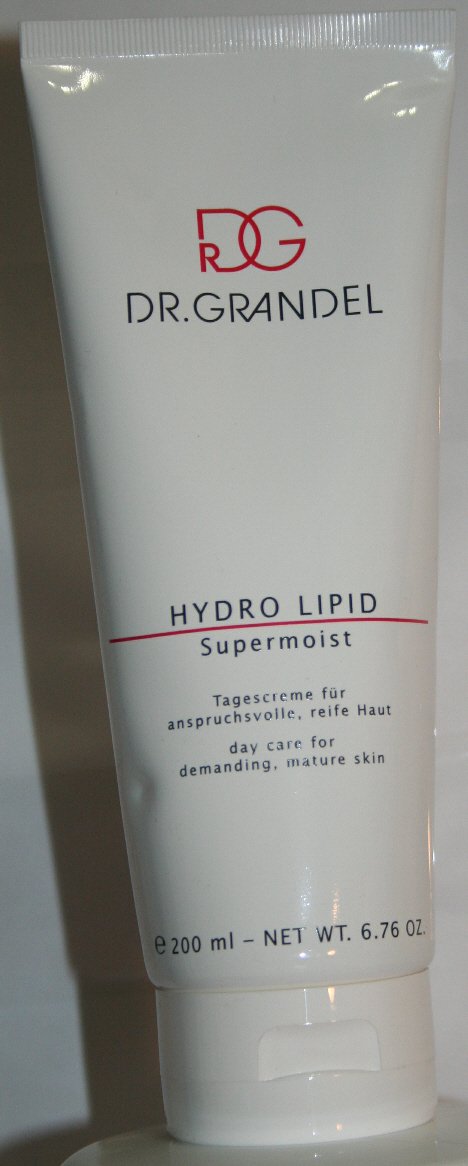 Dr. Grandel Hydro Lipid Supermoist 200 Ml Pro Size - Rich Day Care - Gives The Demanding, Mature Skin Tone And Elasticity - A Silky-Smooth Appearance : Beauty & Personal Care