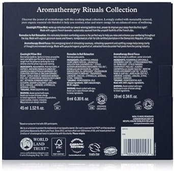 Neal’s Yard Remedies Aromatherapy Rituals Collection Gift Set | Aromatherapy Collection With Pure Organic Essential Oils | Vegan Aromatherapy Set With Organic Ingredients : Amazon.co.uk: Health & Personal Care