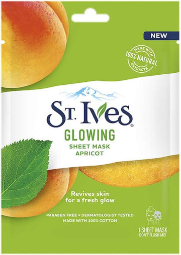 St Ives 23 Ml Sheet Mask Glowing Apricot (Single)