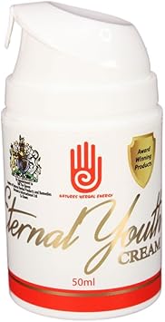 Botanica Eternal Youth Cream 50Ml - Retinol Face Moisturiser With Aloe Vera, Rosehip Oil, Vitamin E & D, Omega 3 - Non-Greasy, Hydrating & Anti-Aging Night Cream - Vegan & Cruelty-Free