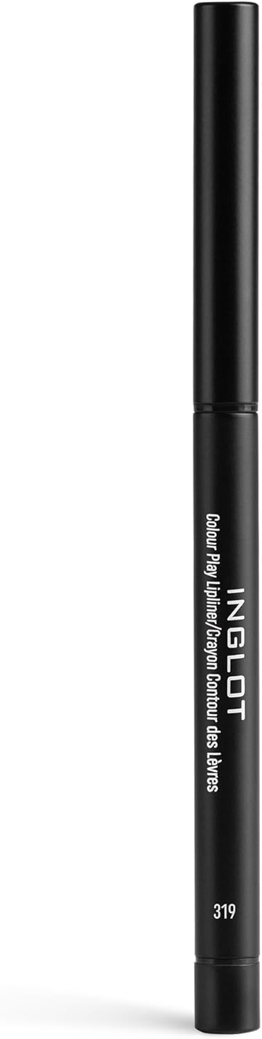 Inglot Colour Play Lipliner – Smooth Application With Rich, Vibrant Color For Perfect Lip Contour | Long-Lasting | Precise Lip Liner | Creamy Texture And Intense Pigmentation | 3 G | 319