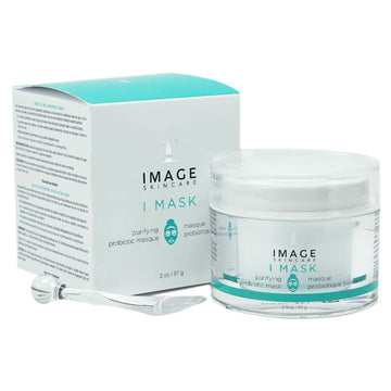 Image Skincare, I Mask Purifying Probiotic Mask, Clay And Charcoal Facial Mask, Refine, Balance And Remove Impurities, 2 Oz