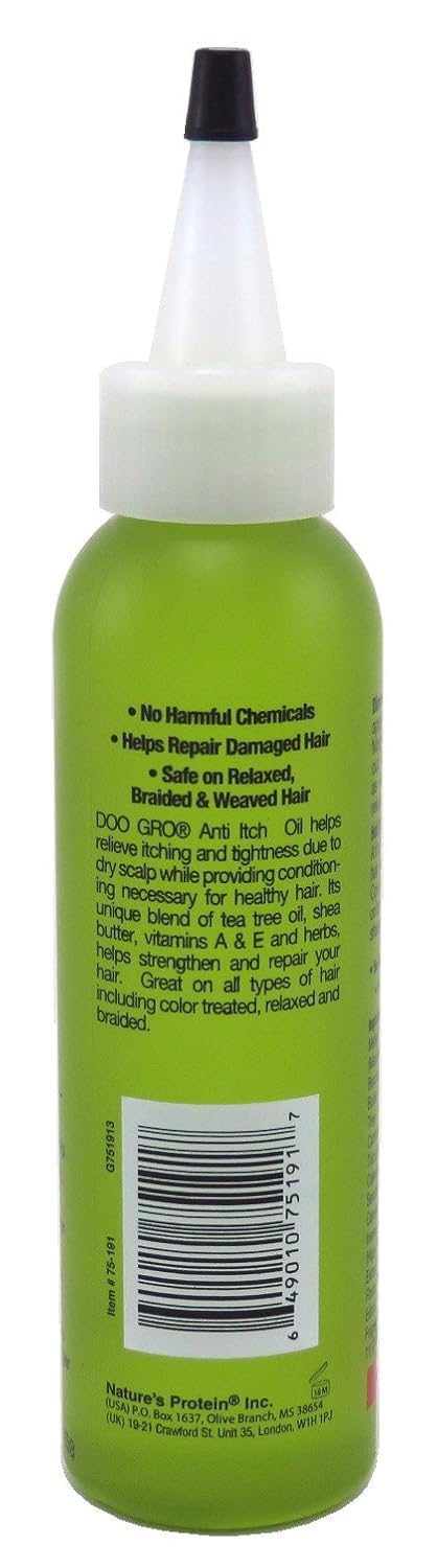 Doo Gro Anti Itch Growth Oil : Body Oils : Beauty & Personal Care