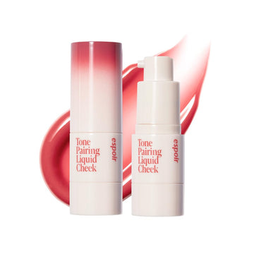 Espoir Tone-Pairing Liquid Blush #5 Rosy Bunny ? Moisturizing Formula To Express Dewy Cheeks ? Watercolor-Like Subtle And Beautiful Color Blush ? K-Pop Idol Blush Of Korean Makeup