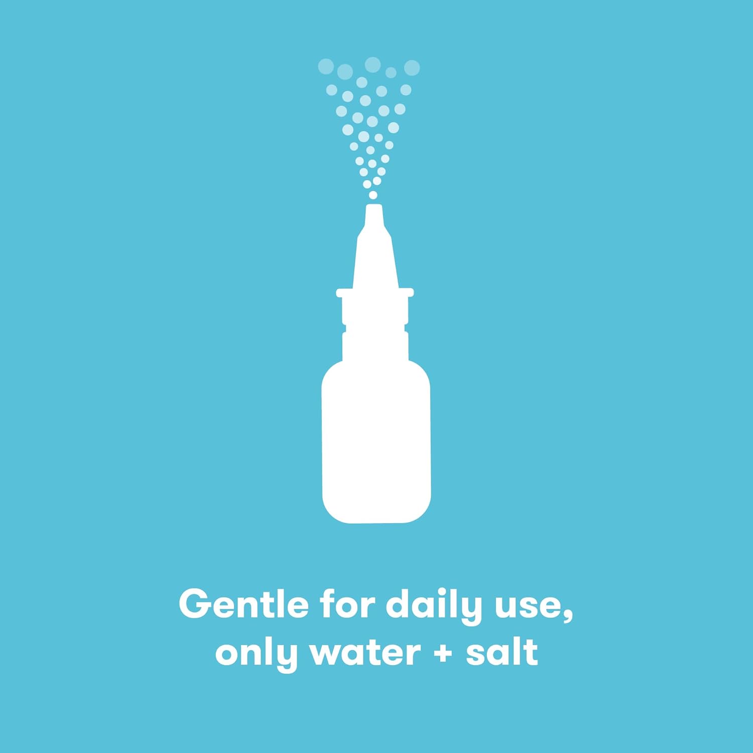 Frida Baby NoseFrida Nasal Saline Spray, Baby Saline Drops + Spray to Soften Nasal Passages, 0.68 fl oz : Health & Household