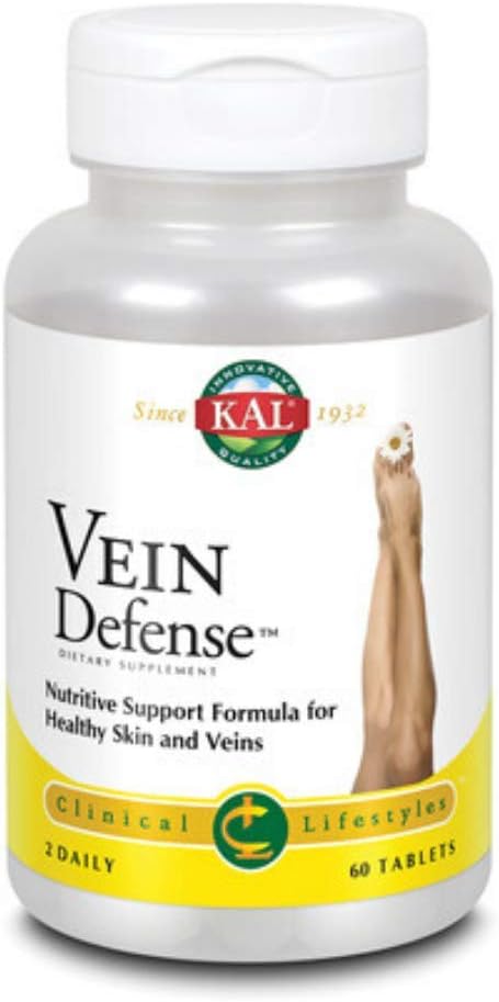 Kal Vein Defense Tablets, 60 Count : Health & Household