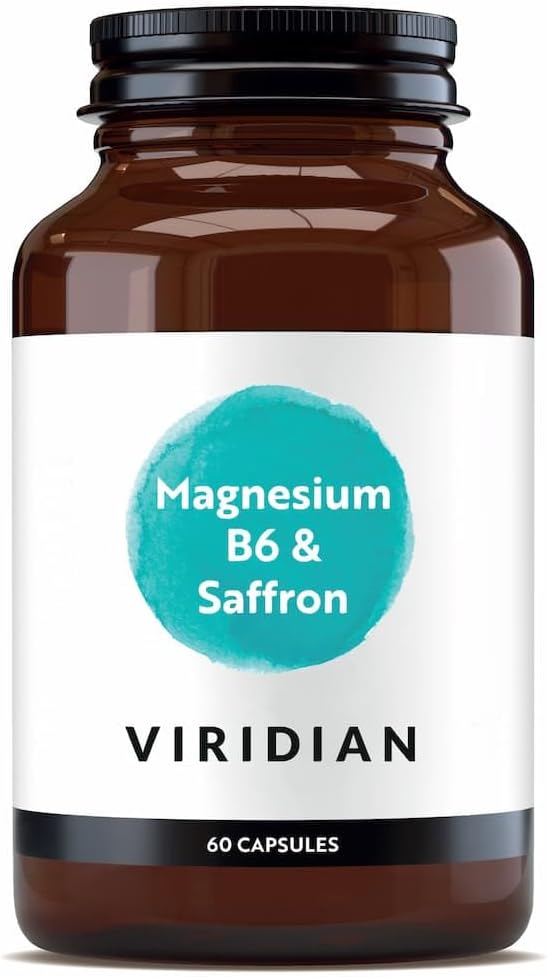 Viridian Magnesium, B6 And Saffron 60 Caps