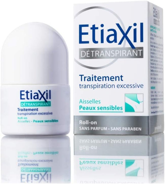 Etiaxil Unperspirant Roll-On Treatment For Armpits Sensitive Skins 15Ml