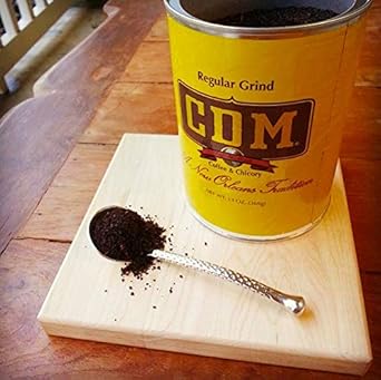 CDM Coffee & Chicory Regular Grind Ground Coffee Canister