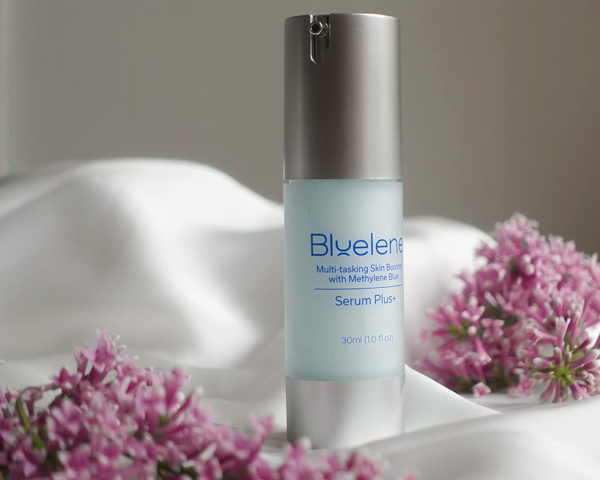 Bluelene Serum Plus+ Infused With Methylene Blue, Hyaluronic Acid, Nextgen Vit C, And Aloe Vera. Suitable For Sensitive Skin : Beauty & Personal Care