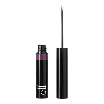 E.L.F. H2O Proof Inkwell Eyeliner Pen, High-Pigment, Waterproof Liquid Eyeliner, Delivers A Matte Finish, Vegan & Cruelty-Free, Sugarplum