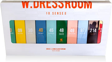 W.Dressroom 10 Sense Dress & Living Clear Perfumes (Set Of 10 X 1 Oz Bottles)