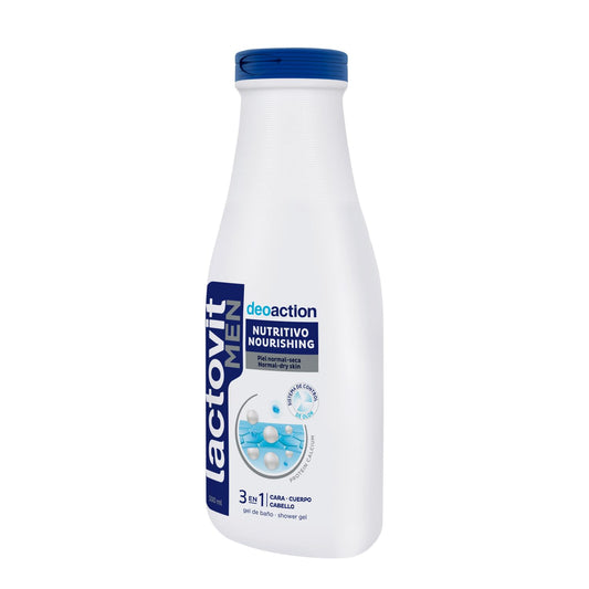 Lactovit Gel De Baño 3 En 1 Desodorizante Men 500Ml