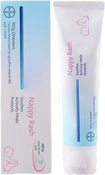 Nappy Care Ointment | 100 G Nappy Cream With Provitamin B5 | Suitable For Newborns Skin | Baby Essentials For Newborn | Gentle Everyday Care And Protection From The Causes Of Nappy Rash(1Pc)