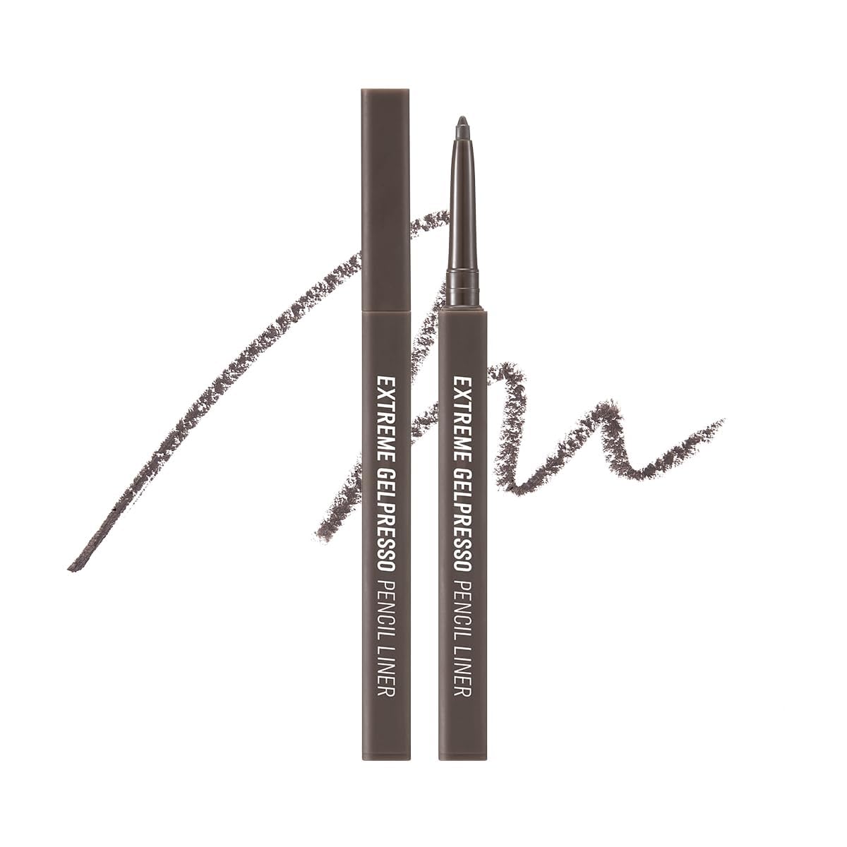 Clio Extreme Gelpresso Pencil Eyeliner | Smudge-Proof, Waterproof, Long-Lasting, Long-Wear, 6 Cool And Warm Tone Shades, Ultra-Smooth, Creamy Formula (001 Black Brown (New))
