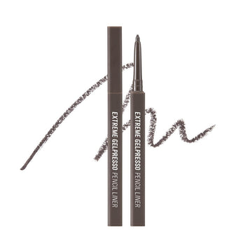 Clio Extreme Gelpresso Pencil Eyeliner | Smudge-Proof, Waterproof, Long-Lasting, Long-Wear, 6 Cool And Warm Tone Shades, Ultra-Smooth, Creamy Formula (001 Black Brown (New))