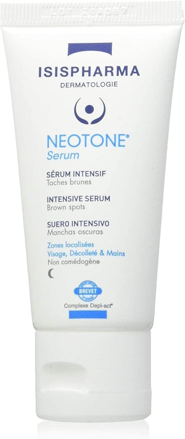 Isispharma Neotone Serum - Serum For Face - With Glycolic Acid And Salicylic Acid - Reduces Dark Spots And All Type Of Spots - Peeling Solution - Suitable For All Skin Types - Made In France